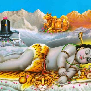 Cute Shiva wallpaper