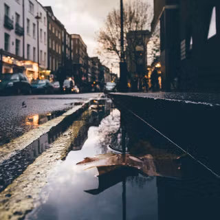 Puddle wallpaper