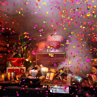 Corporate event wallpaper