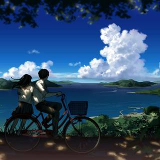 Anime view wallpaper