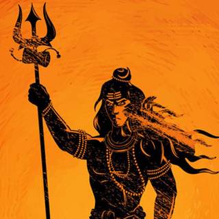 Cartoon Shiva wallpaper