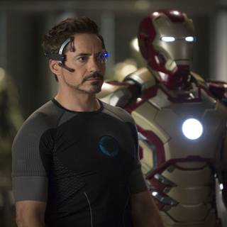 Tony Stark and Iron Man wallpaper