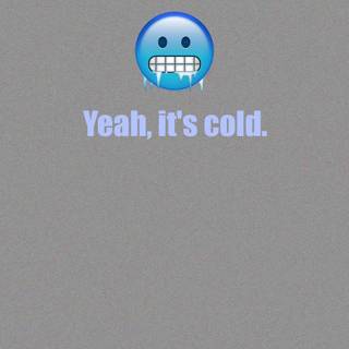 Cold Emoji wallpaper