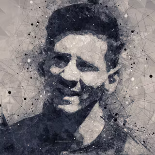Messi face wallpaper