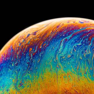 Space liquid abstract HD wallpaper