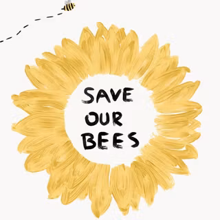 Save the Bees wallpaper