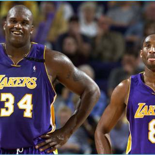 Shaq and Kobe wallpaper