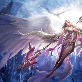 Athena League of Angels wallpaper