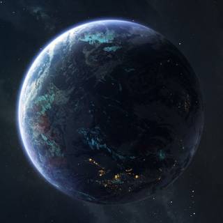 Solar system for iPhone wallpaper