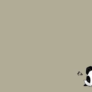 Kawaii cute anime panda wallpaper