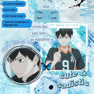 Kageyama aesthetic wallpaper