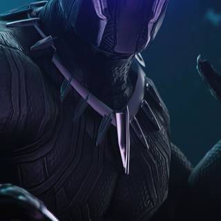 Black Panther in Fortnite wallpaper