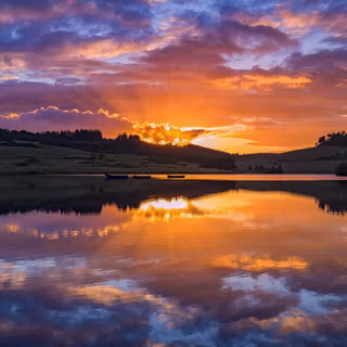 Beautiful sunset Ultra HD wallpaper