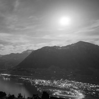 Lake village wallpaper