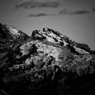 Black mountain wallpaper