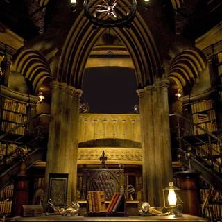 Castle interior wallpaper