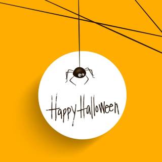 Yellow Halloween wallpaper
