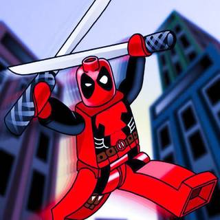 Lego Deadpool wallpaper