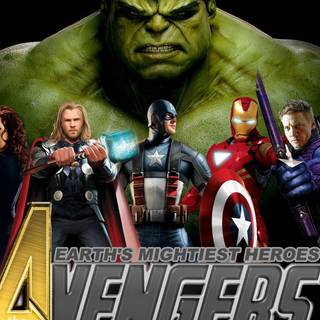 Avengers group wallpaper