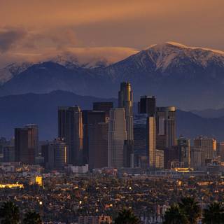 Los Angeles skyline wallpaper