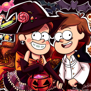 Halloween Gravity Falls wallpaper