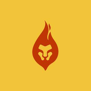 Lions minimalist wallpaper