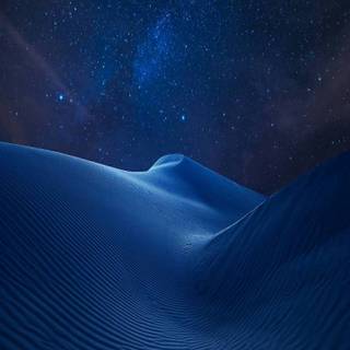 Desert night wallpaper