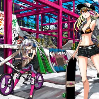 Anime skateboard wallpaper