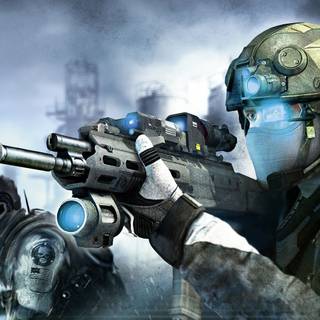 Shooting game wallpaper