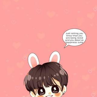 BTS v Chibi wallpaper