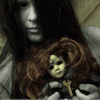 Scary Barbie wallpaper