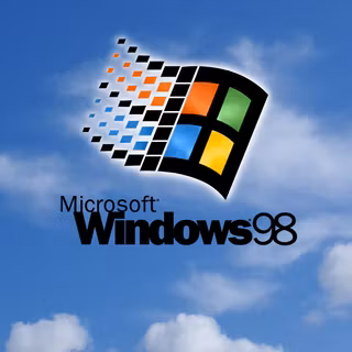 Aesthetic Windows 98 wallpaper