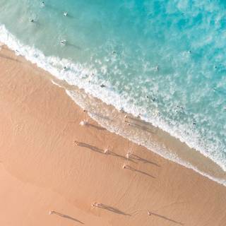 Beach laptop wallpaper