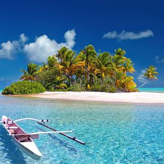 Beach laptop wallpaper