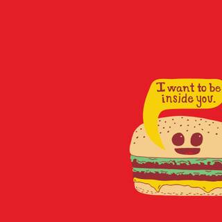 Funny food wallpaper