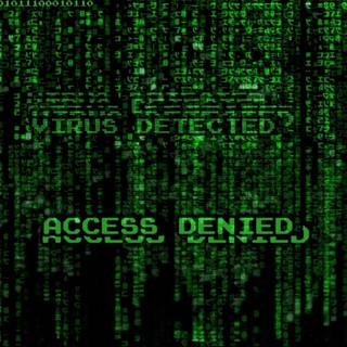 Computer virus wallpaper