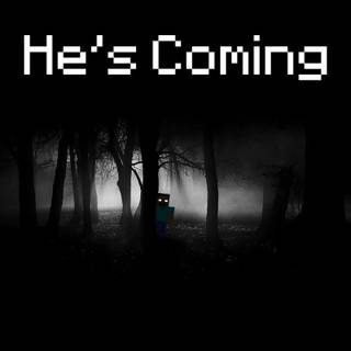 Scary Minecraft wallpaper