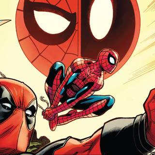 Spider-Man and Deadpool wallpaper