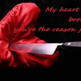 You broke my heart wallpaper