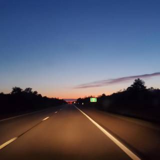 Night drive wallpaper