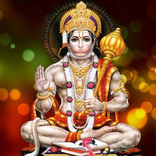 3D Hanuman wallpaper