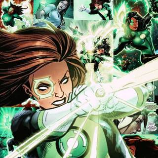 Green Lantern Jessica Cruz wallpaper