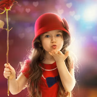 Cute baby girl pic wallpaper