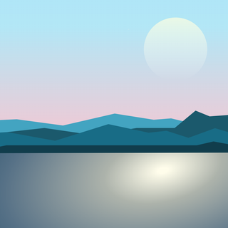 Vector landscape wallpaper