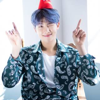 RM BTS Christmas wallpaper