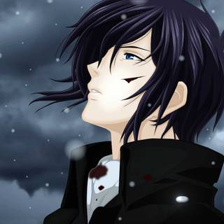 Cute cartoon boy wallpaper