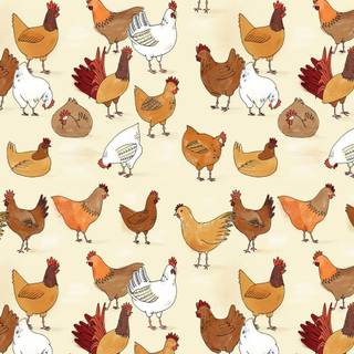 Chickens Halloween wallpaper
