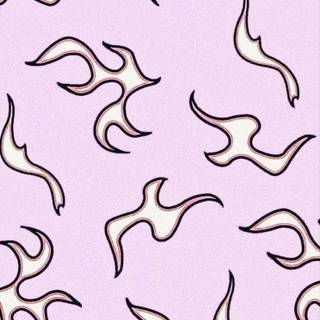 Aesthetic flames wallpaper