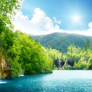 Amazing waterfalls wallpaper