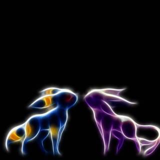 Amoled Umbreon wallpaper